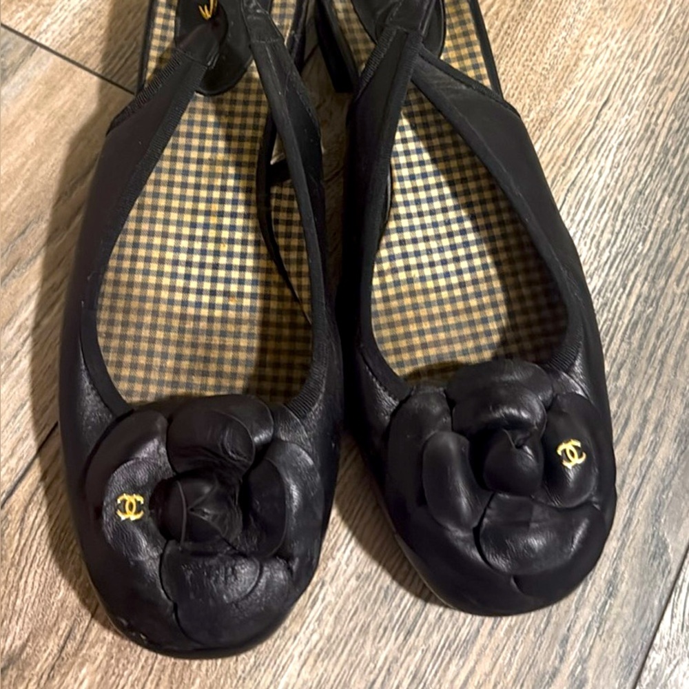 Chanel Black Sandals with Iconic Style